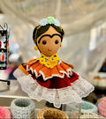 Boneca Frida decorativa 25cm