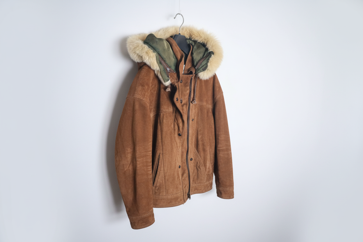 Vintage & Real Leather: A Parca de Camurça que conta uma história 🤎