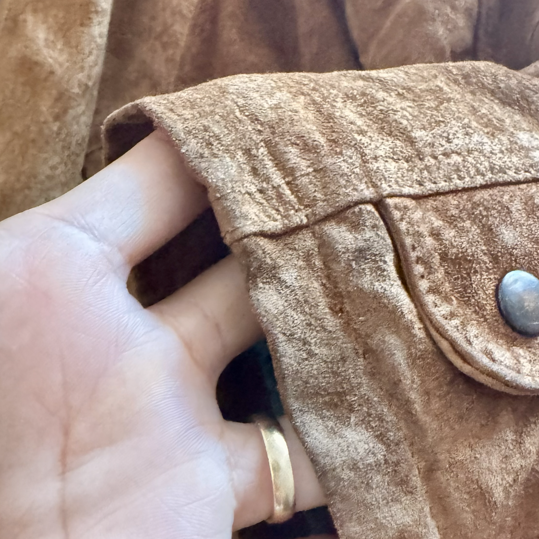 Vintage & Real Leather: A Parca de Camurça que conta uma história 🤎