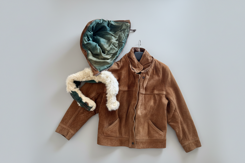 Vintage & Real Leather: A Parca de Camurça que conta uma história 🤎