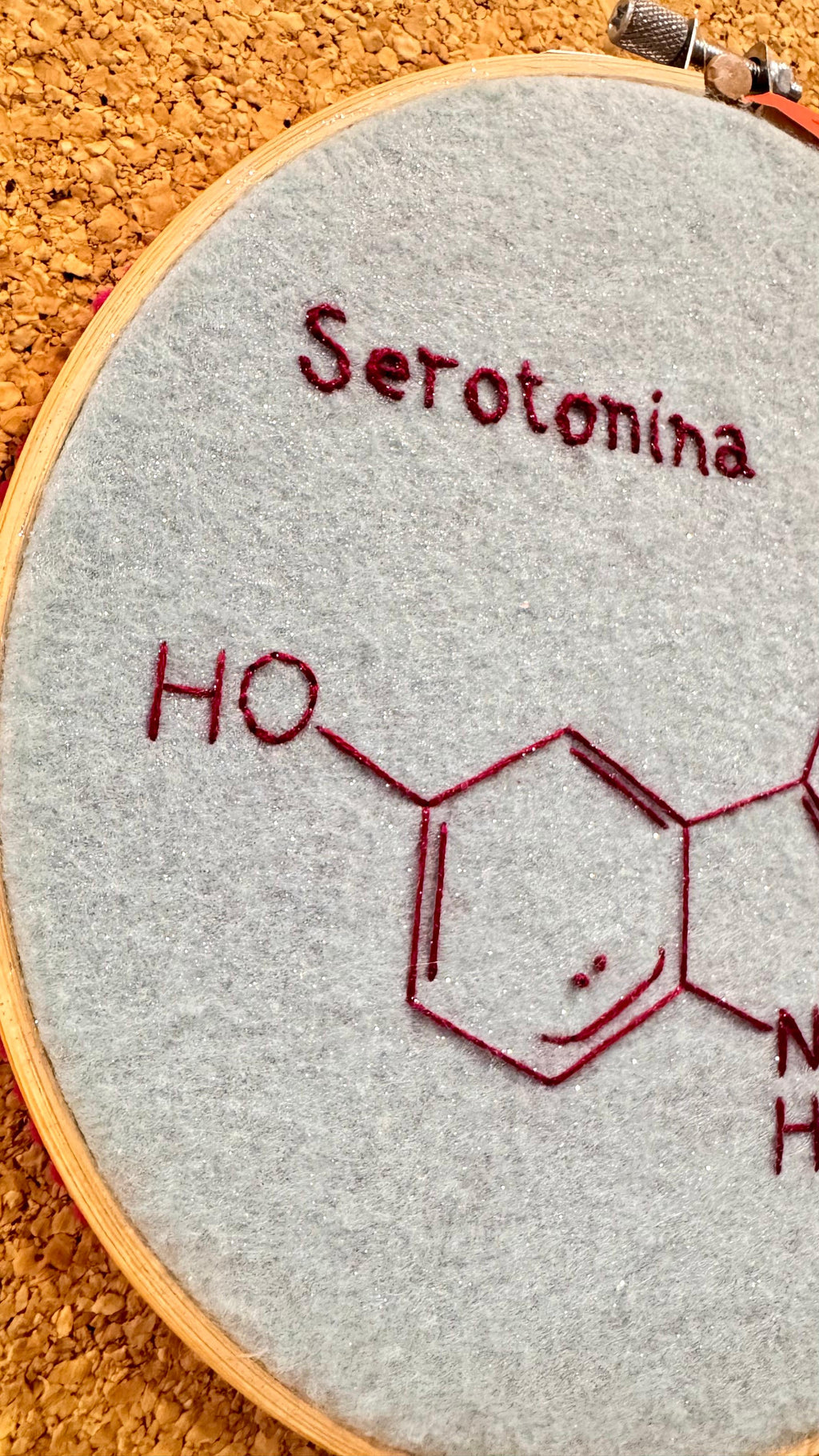 Bastidor Bordado Serotonina